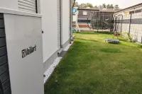 Neue Doppelhaushälfte mit Terrasse, Balkon +garten - 3-Star