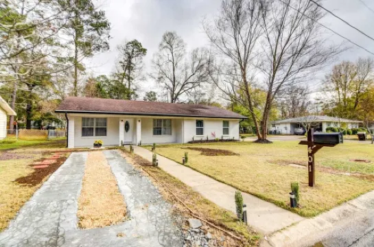 It’s a beautiful renovated house with modern furniture and lovely decor.