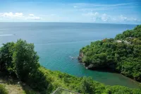 Dream Caribbean Sea Views in Marigot, Saint LuciaA wine lovers paradise Hotels in Soucis