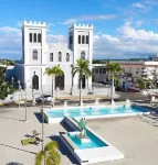 Enchanting 3 bedroom Family Size  Beach gated condo steps to beach Isabela