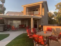 Riverfront Ruby Red Home & Spa & Private Dock & Inlet Fun!