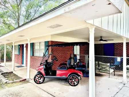 Holly Hideaway - w/Golf Cart! Dog-Friendly Close to Beach & Downtown !!!