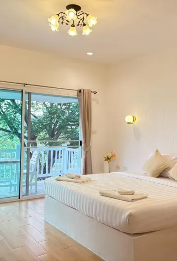 ห้องดีลักซ์ พร้อมวิวสวน