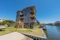 Spacious, newly remodeled, canal front home located in Avon, NC.