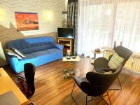 Apartment with 4 beds, south-facing balcony, underground parking space near the beach