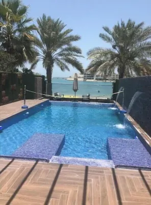 Private Beach with Private Pool Villa Hotels near BIZ KIDS BAHRAIN