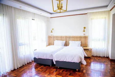 Unique and secluded family and group friendly resort with a great Mt Kenya View.