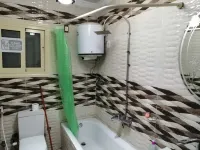 Our apartment front of the pyramids of giza