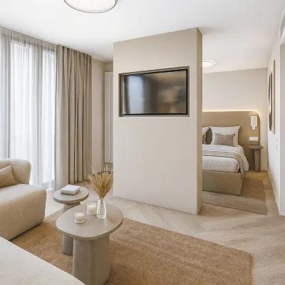 VISIONAPARTMENTS Leonhardstrasse - self check-in シアター・リジブリック周辺のホテル