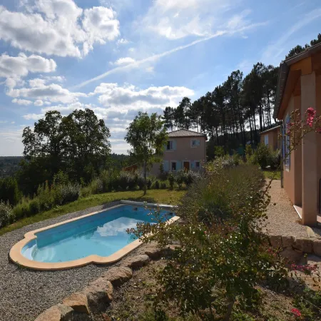 Villa in Joyeuse with Private Pool & History