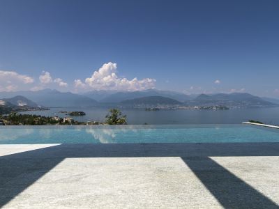 Modern oasis overlooking Lake Maggiore