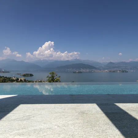 Modern oasis overlooking Lake Maggiore