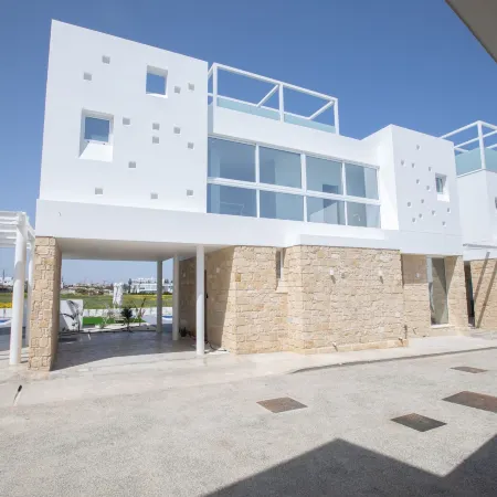 Protaras VIE Bleu Villa Vb14 New 3 Bedroom Villa in the Center of Protaras