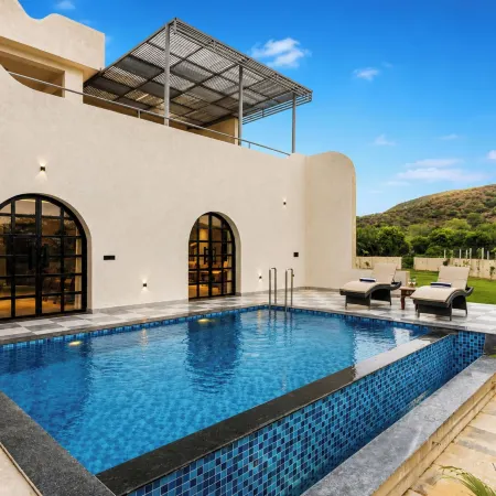 ELIVAAS Belvedere 4BHK Villa with Pool