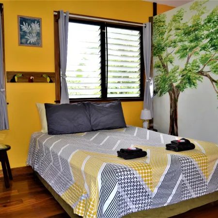 Treetop Cottage Escape in Tropical Garden Near San Ignacio