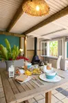 La Vieille Cheminée, Tropical Farm & Eco-Lodges - Frühstück