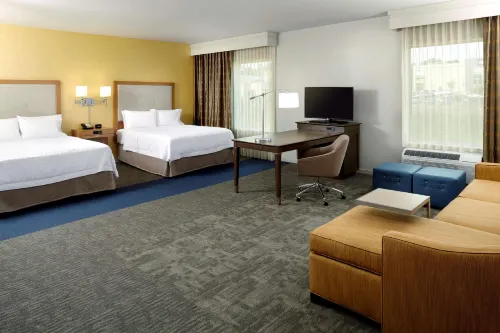 Hampton Inn & Suites Pittsburgh Airport South–Settlers Ridge Отели в г. Робинсон Тауншип