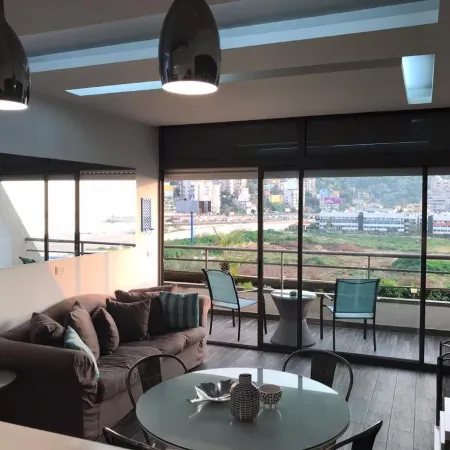 Chalet in Siwar Resort, Pool, Wifi, Sea View, Electricity, 2 Bedrooms