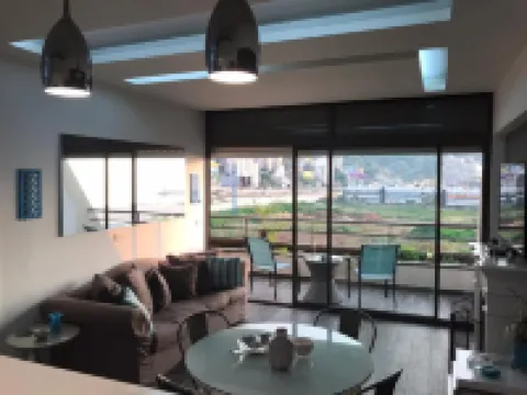 Chalet in Siwar Resort, Pool, Wifi, Sea View, Electricity, 2 Bedrooms