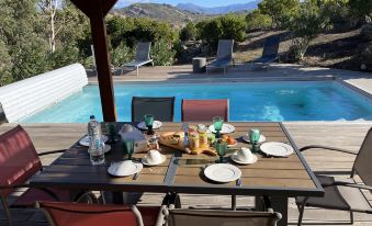 Villa Saint Florent - Terrace and Swimming Pool