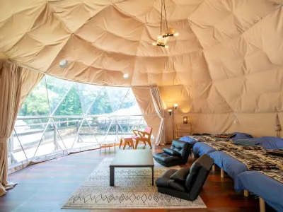 Nagano Glampingbase EnCamp Hotels near Lake Suwa