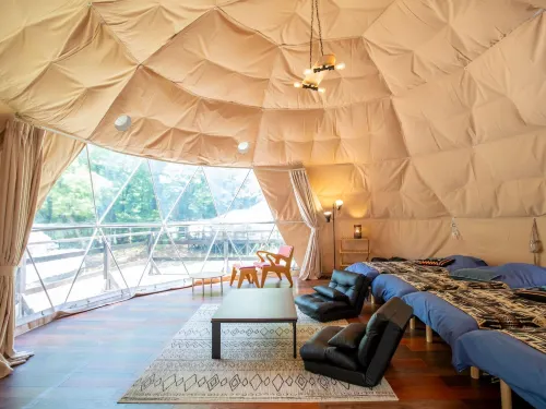 Nagano Glampingbase EnCamp Hotels in Shiojiri