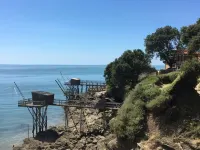 BEACH 50M, NEAR PORNIC, FAMILY HOUSE FROM 6 TO 12 PEOPLE