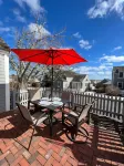 Maushop Village Getaway with Ocean Views, Steps to Private Beach