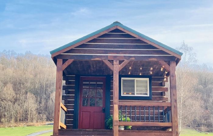 Tiny Cabin Along the River