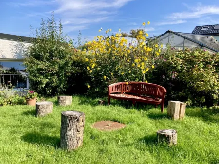 Gemütliche Ferienwohnung Ganz nah am Fluss Отели в г. Родинг