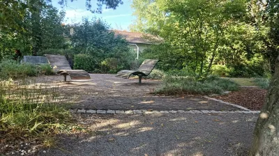 Fantastic holiday flat near to park with thermal spa, only 20 min to Heidelberg. 鄰近Römischer Töpferofen的酒店