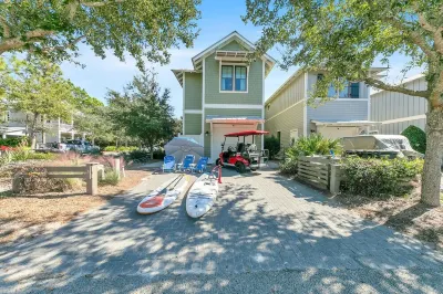 🏖 GOLF CART ☀ PRIVATE BEACH 9 POOLS  Luxurious WaterColor Cottage!