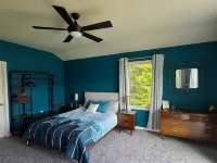 Private Riverfront Home with dock Hotels in Cople