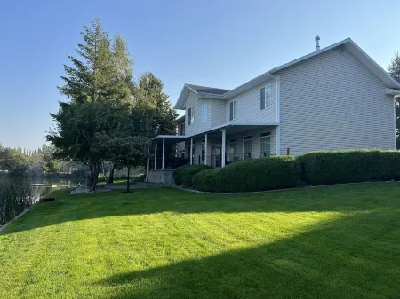 Lakefront Getaway with Game Room and Theater Seating