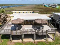 Come watch the dolphins off our NEW fishing pier Hotels in Sargent