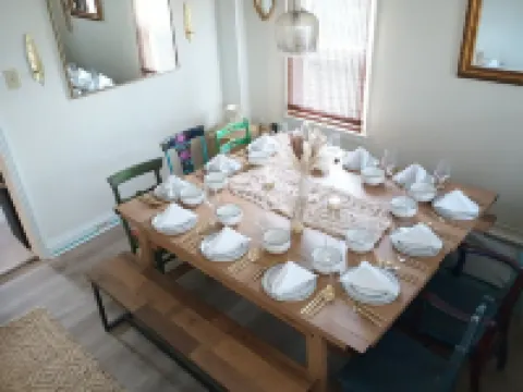 Eclectic Decor 5 Br house, 2 Baths & 2 Kitchens with WiFi and AC in Old Forge Hotels in Old Forge