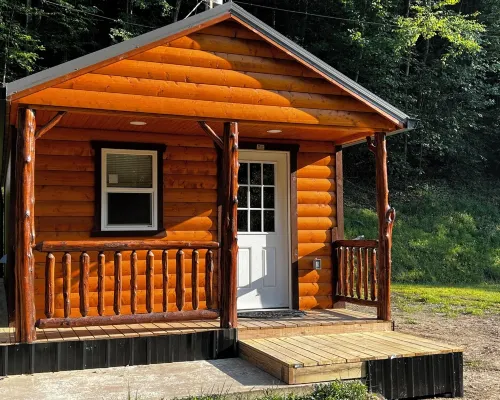 Rustic Retreat at Backwoods Bungalow – Secluded Cabin with Modern Comforts Hotels in Pike County