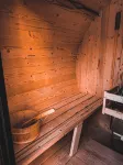 Northern Lights Escape: Authentic Log Cabin with Private Sauna Experience