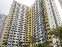 Modern White Studio at Springlake Summarecon Bekasi Apartment by Travelio