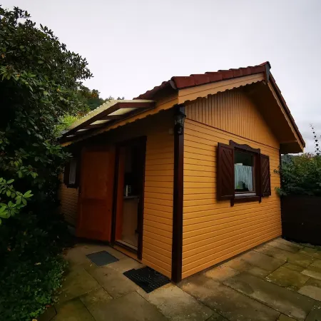 Cozy hunting lodge in Rathen