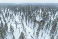 Kuukkeli Log Houses Aurora- Secret Cabin
