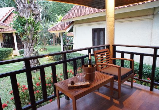 아쿠아바나 하드 린 리조트의 아늑한 파티오