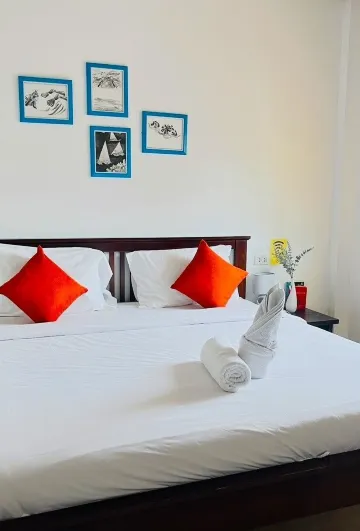 ห้องสแตนดาร์ดพร้อมเครื่องปรับอากาศ(เตียงใหญ่)