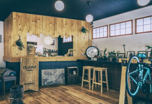 [오가와 료칸의 전통적인 문 입구 이미지]