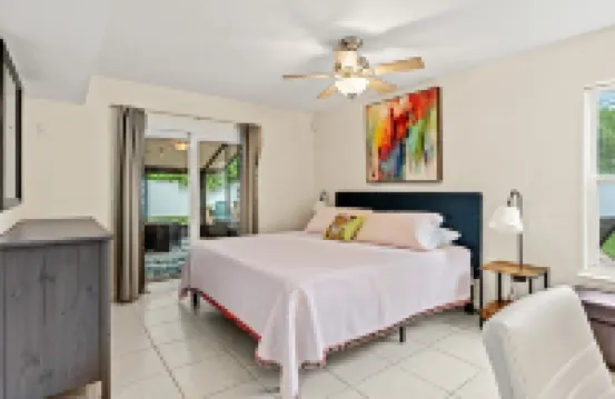 Saltwater Pool I Firepits I Large Fenced Backyard I 4 Miles to Beach