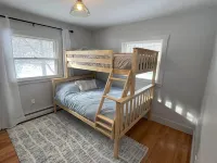 Enjoyable a cabin on the Black river with WiFi in Ludlow for a cozy stay