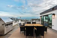Iconic Skyline Views from Queen Anne Hill w/Luxury Design, Full Gym and Deck