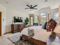 Luxury Keystone Riverfront House w/ Hot Tub, Mountain Views, Golf & Ski Access