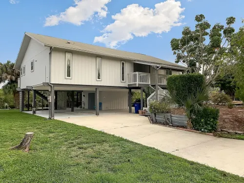 Direct Gulf Access Island Retreat - Boat Lift, No Bridges, Convenient Location!