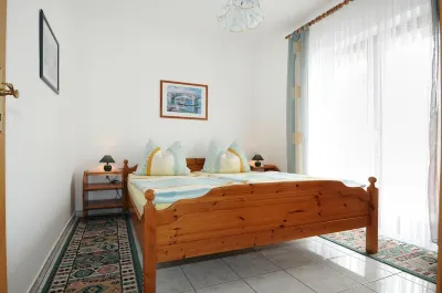 Beautiful spacious apartment (No. 1) with 2 bedrooms 300m to the beach